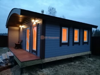 Фото №52: баня из бруса 108