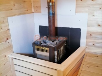 Фото №61: баня из бруса 108