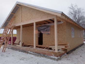 Фото №12: каркасный дом 117
