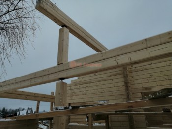 Фото №53: баня из бруса 118