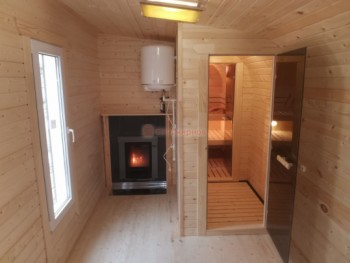 Фото №14: каркасная баня 121