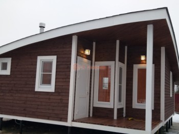 Фото №8: каркасная баня 139