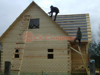 Фото №15: дом из бруса 16