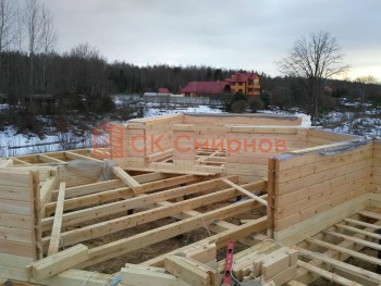 Фото №43: баня из бруса 33