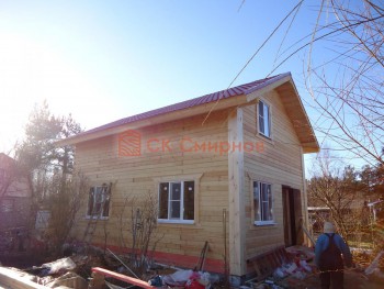 Фото №25: дом из бруса 35