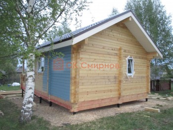 Фото №30: баня из бруса 37