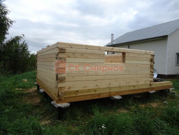 Фото №28: баня из бруса 42