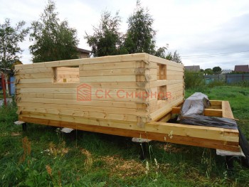 Фото №29: баня из бруса 42