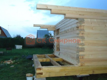 Фото №32: баня из бруса 42