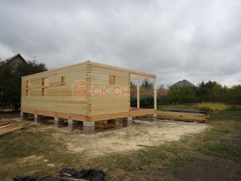 Фото №23: дом из бруса 44