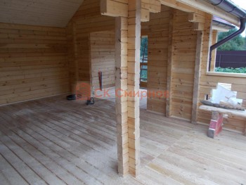 Фото №25: баня из бруса 49