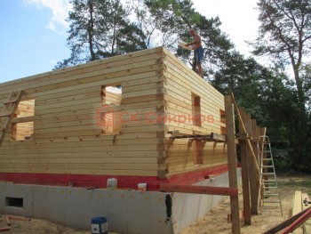 Фото №12: дом из бруса 50