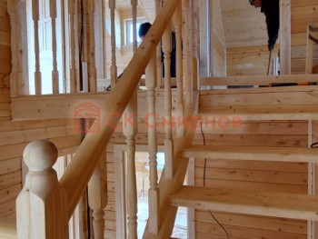 Фото №47: дом из бруса 64