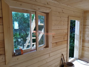 Фото №5: баня из бруса 75