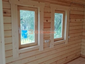 Фото №49: баня из бруса 79