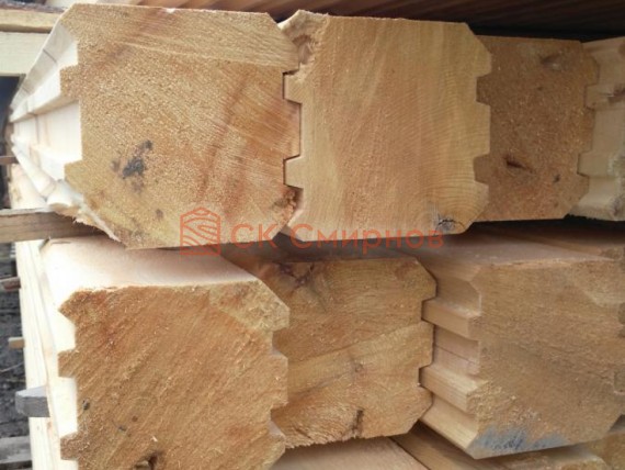 Профилированный брус из алтайского кедра - фото №4